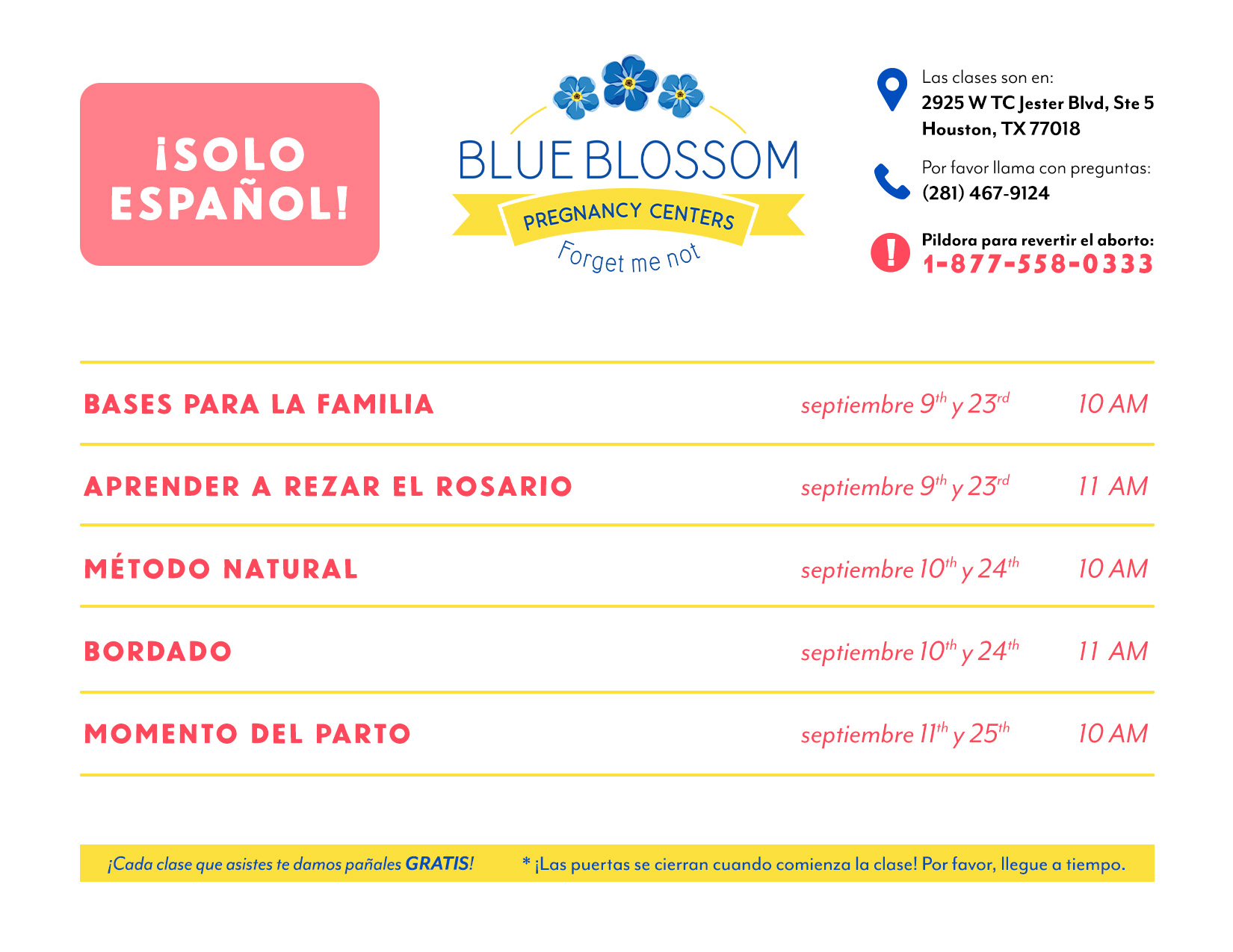 9-26 Classes Spanish